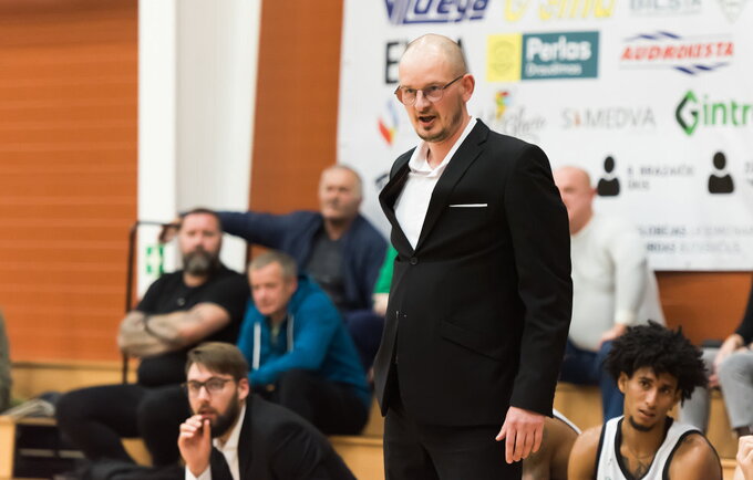 Š.Zablockis pasirengęs rungtynėms (Dainius Lukšta, NKL)