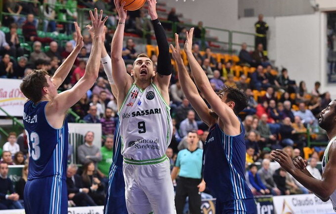P.Sorokas pasirodė Sasario ekipos starto penkete (FIBA Europe nuotr.)