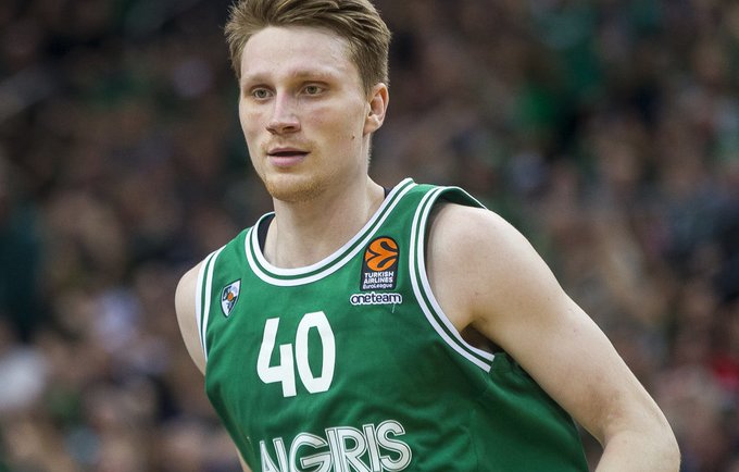 M.Grigonis sužaidė geriausias rungtynes šiame sezone (BNS nuotr.)