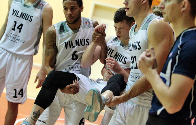 L.Jacevičius šį sezoną nebežais (Foto: Augustas Didžgalvis)