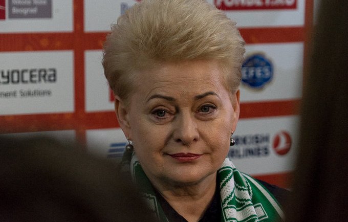 D.Grybauskaitė premijų žalgiriečiams nežadėjo (Krepsinis.net nuotr.)