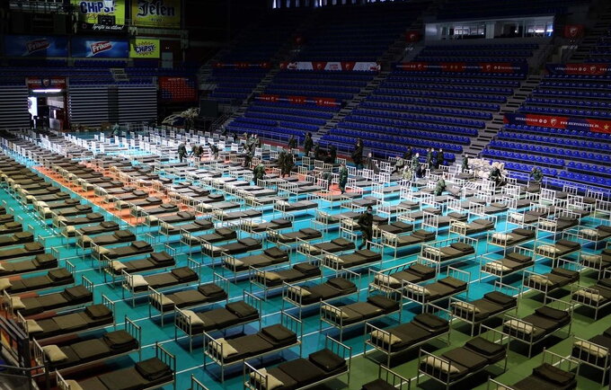 „Pionir“ arena virto ligonine