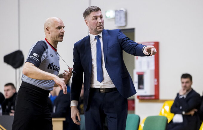 P.Šakinis džiaugėsi gautu šansu (LKL nuotr.)