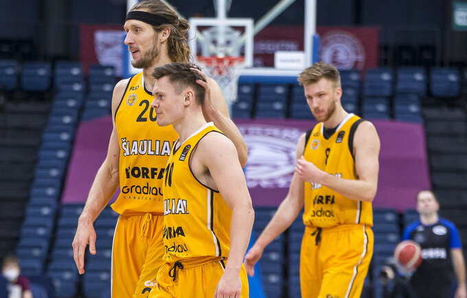 „Šiaulių“ klube didėja sergančiųjų skaičius (BNS nuotr.)