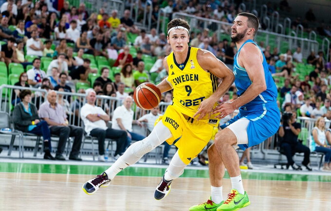 P.Larssonas tiesiog dominavo (FIBA nuotr.)