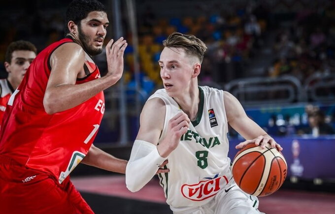 Perspektyvus lietuvis įvertinimo sulaukė jau dabar (FIBA Europe nuotr.)