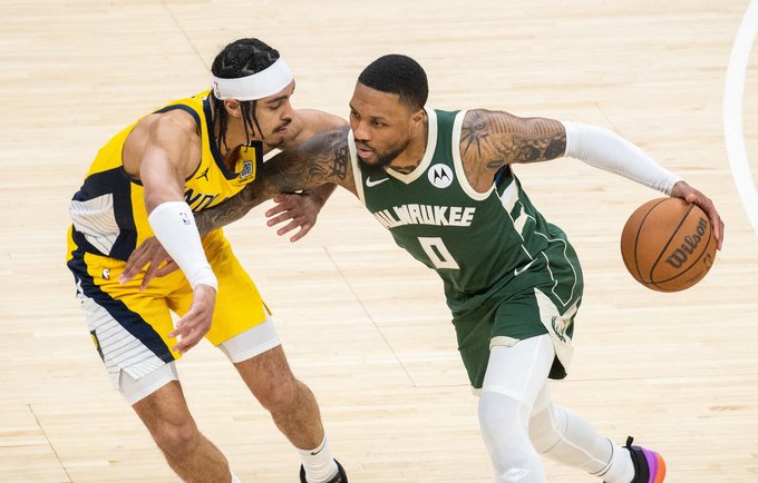 D.Lillardas nepratęsė „Bucks“ sezono (Scanpix nuotr.)