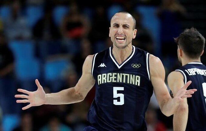 E.Ginobili rungtyniavo 26 minutes (Scanpix nuotr.)