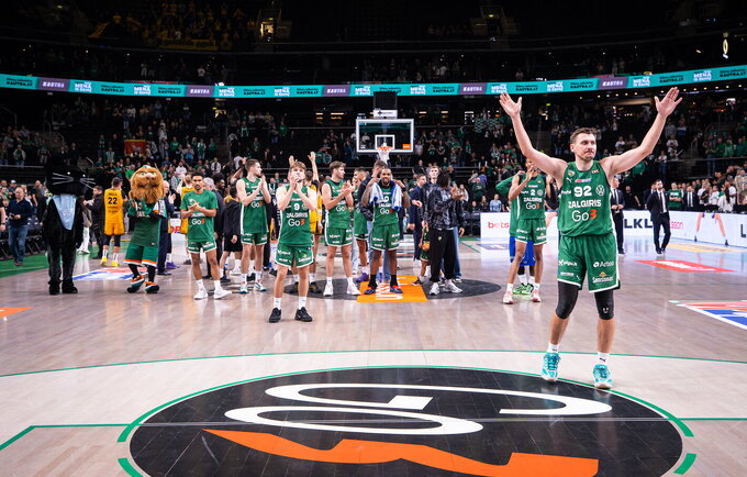 „Žalgirio“ gerbėjai vėl užpildys areną (Foto: „LKL, kurią remia „Betsson“)