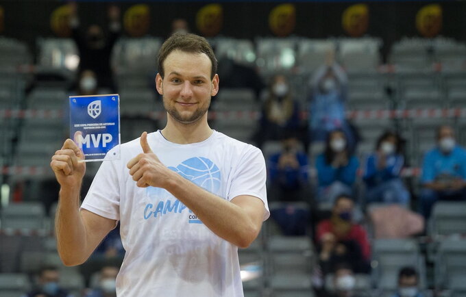 M.Kačinas tapo turnyro MVP