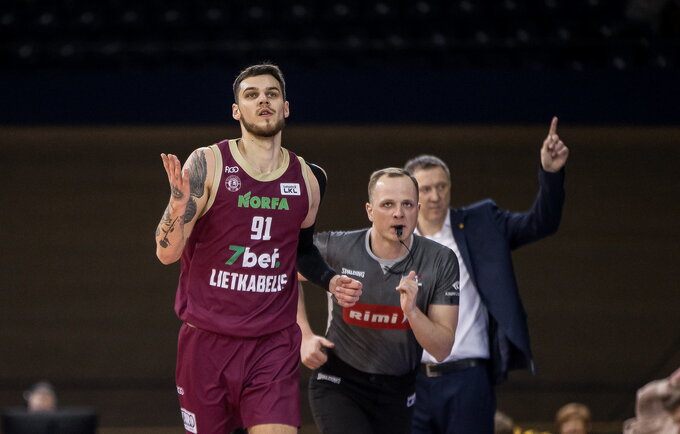 D.Sirvydis apžvelgė būsimą kovą („Betsafe-LKL“ nuotr.)