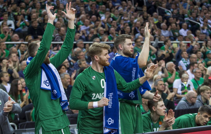 „Žalgiris“ kyla reitinge aukštyn (BNS nuotr.)
