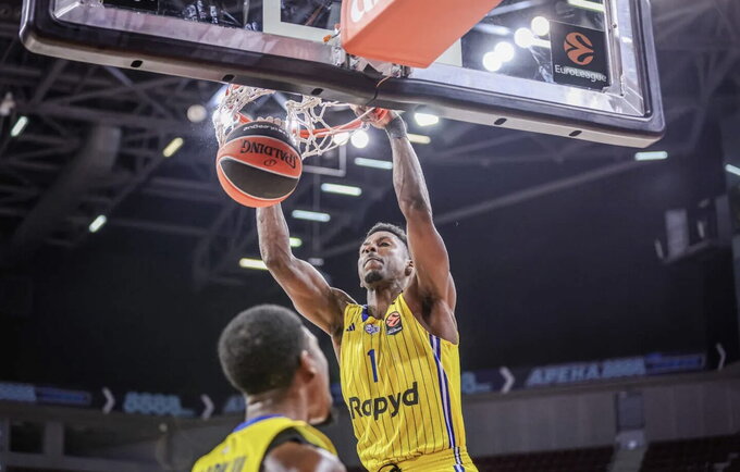 J.Hoardas pelnė 20 taškų (Euroleague.net)