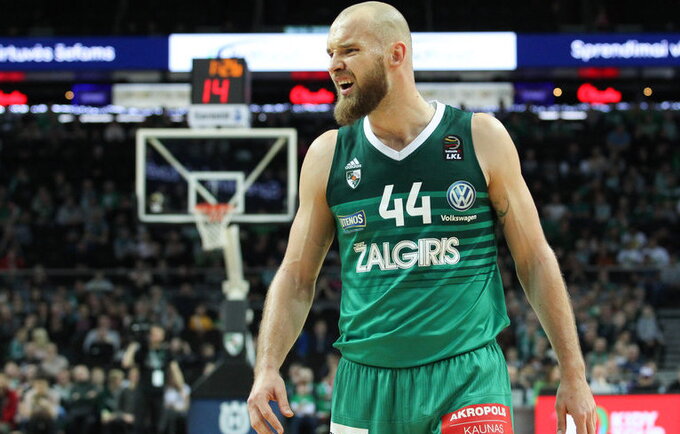 A.Kavaliauskas ant parketo praleido vos kelias minutes (Rokas Lukoševičius, Fotodiena.lt)