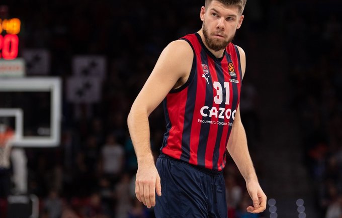 R.Giedraitis žibėjo, bet pergalės nenukalė