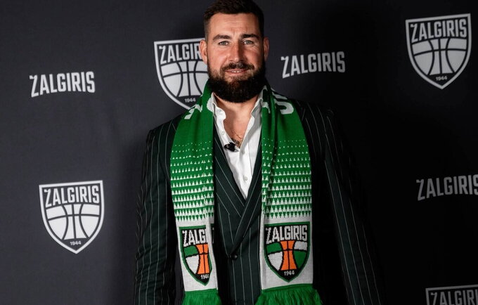 J.Valančiūnas prisiminė savo NBA epizodus (Žalgirio nuotr.)