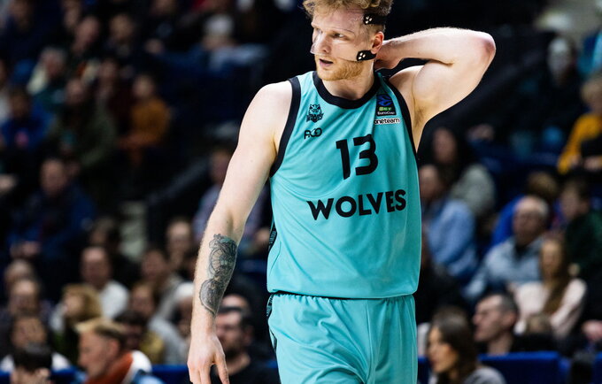 K.Žemaitis svariai prisidėjo parklupdant čempionus (BNS nuotr.)