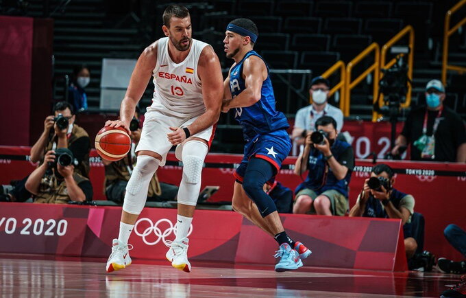 M.Gasolis žais antroje Ispanijos lygoje (FIBA nuotr.)