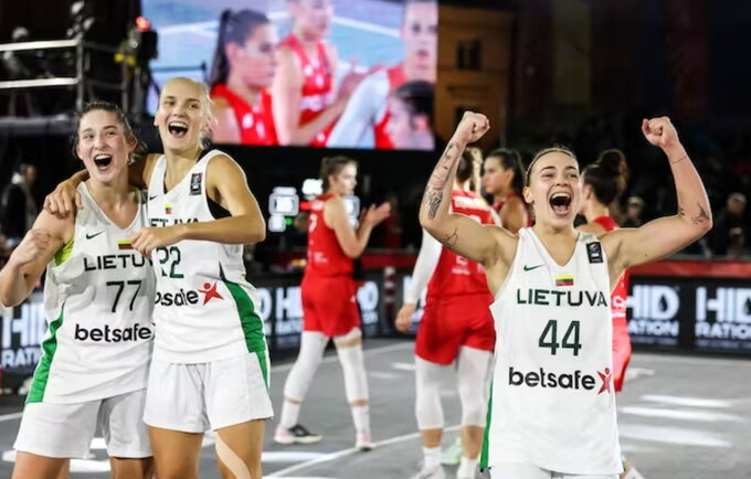 Lietuvės iškovojo bronzą (FIBA nuotr.)