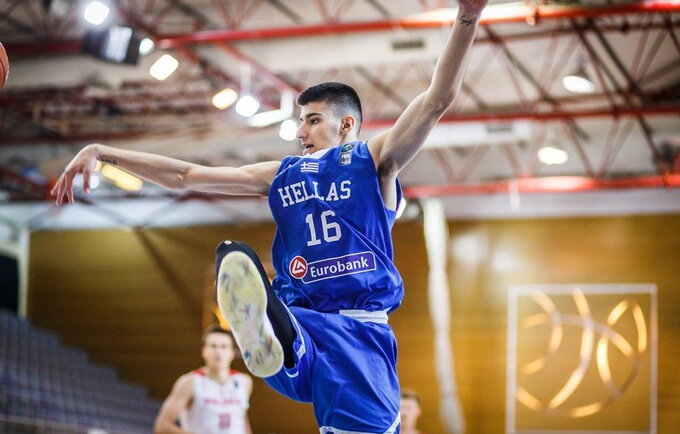 Georgios Kalaitzakis rungtyniaus Kėdainiuose (FIBA Europe nuotr.)