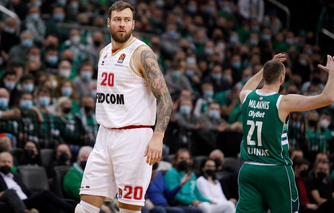 D.Motiejūnas buvo produktyvus per ribotas minutes (BNS nuotr.)