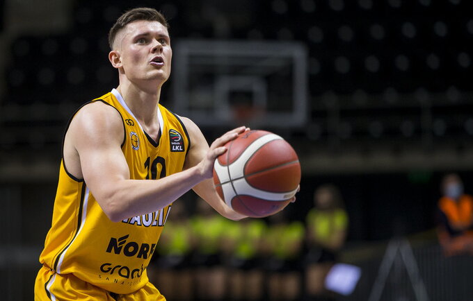 E.Fridrikssonas tapo „Šiaulių“ lyderiu (BNS nuotr.)