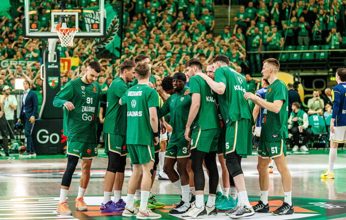 „Žalgiris“ kausis dėl aukso (BNS nuotr.)