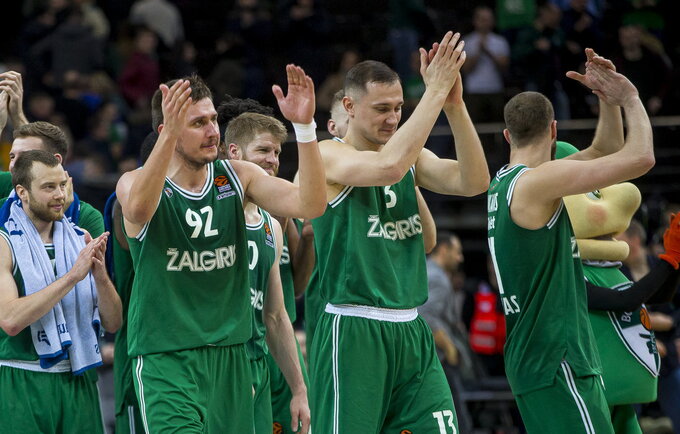 „Žalgiris“ vienas pirmųjų pradėjo spręsti problemas (BNS nuotr.)