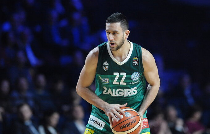 V.Micičiaus mėgstamiausias žaidėjas yra D.Diamantidis (Josvydas Elinskas, Fotodiena.lt)