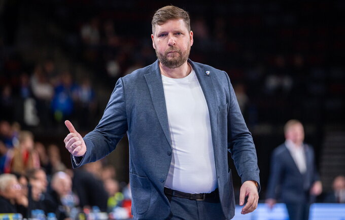 G.Petrauskas liko nepatenkintas (Foto: „LKL, kurią remia „Betsson“)