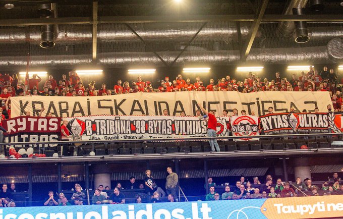 „B Tribūna“ iššaukė baudą klubui (BNS nuotr.)