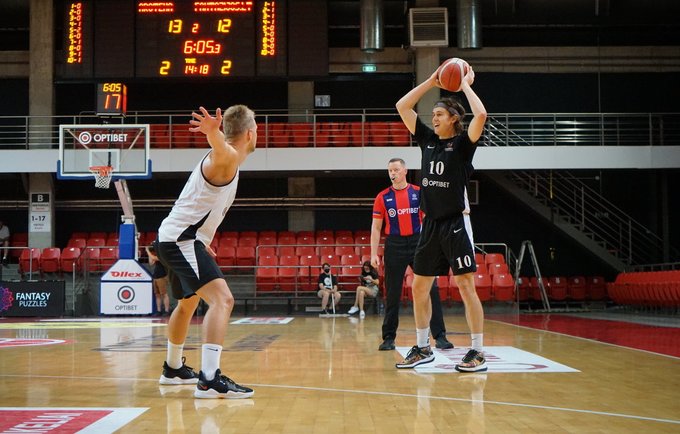 I.Sargiūnas vedė komandą į pergalę („Optibet Summer League“ nuotr.)
