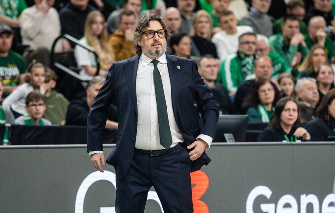 A.Trinchieri apžvelgė laukiantį mačą (BNS nuotr.)