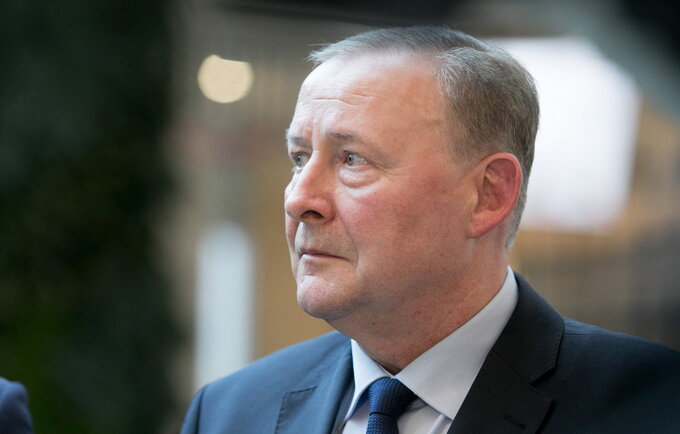 A.Bieliauskas apgailestavo dėl prarasto sidarbo (BNS nuotr.)