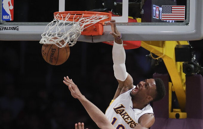 D.Nwaba „Lakers“ marškinėlius vilkės dar bent dvejus metus (Scanpix nuotr.)
