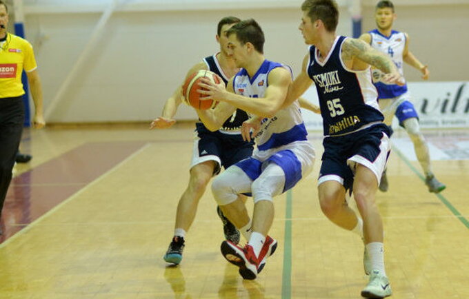 I.Aladka (dešinėje) žais Marijampolėje (Foto: Algimantas Čiža)