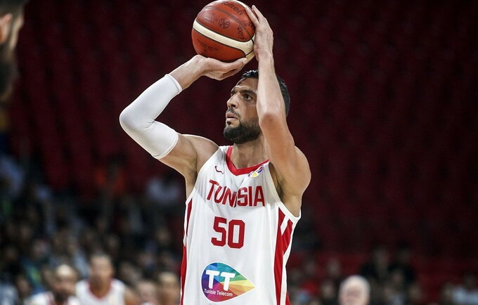 S.Mejri surengė įspūdingą pasirodymą (FIBA nuotr.)