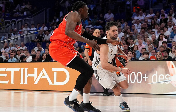 F.Campazzo buvo ryškus (Scanpix nuotr.)