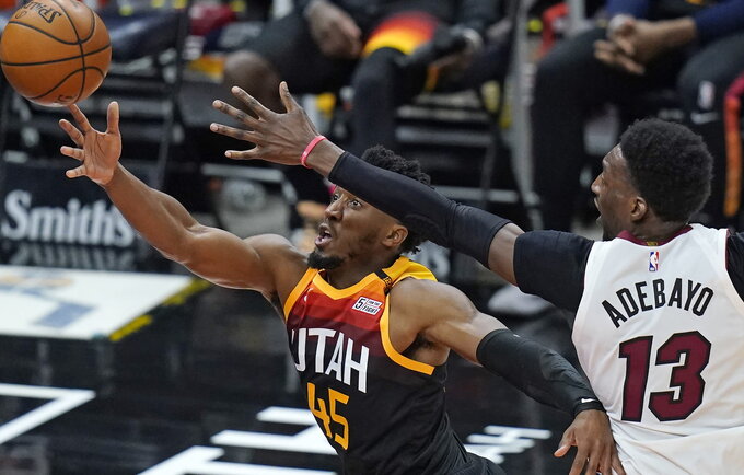 D.Mitchellas sulaukė NBA baudos (Scanpix nuotr.)