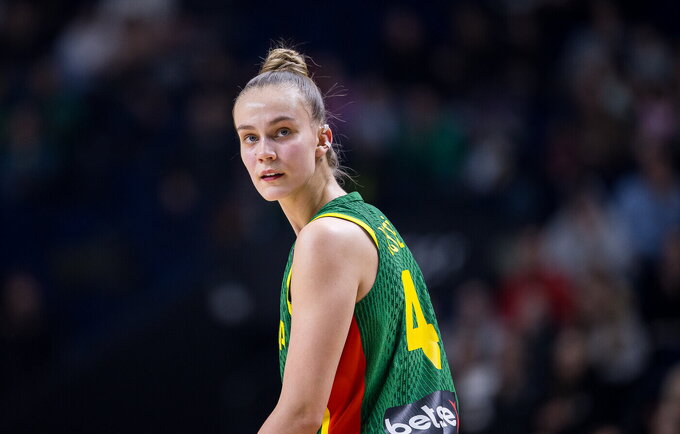 J.Jocytė laukia WNBA naujokų biržos (R.Lukoševičiaus nuotr.)