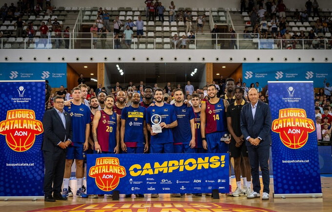 „Barcelona“ laimėjo ikisezoninį trofėjų