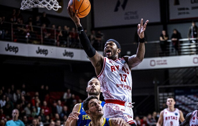 M.Fosteris yra penketuke (FIBA Europe nuotr.)