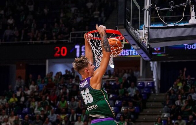 A.Butajevas debiutavo ekipoje (FIBA Europe nuotr.)