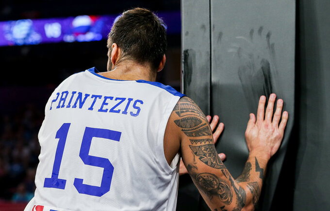 G.Printezis Graikijos rinktinėje greičiausiai nebežais (Matas Baranauskas, Fotodiena.lt)