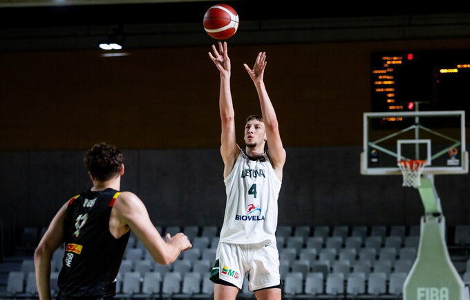 A.Bancevičius tarp lietuvių buvo geriausias (FIBA nuotr.)
