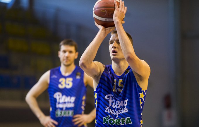 K.Giedraitis žaidė karjeros rungtynes (BNS nuotr.)