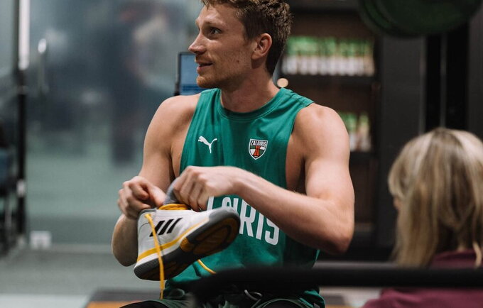 M.Grigonis jaučiasi gerai („Žalgirio“ nuotr.)