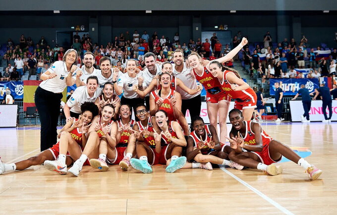 Ispanės triuškino visas varžoves (FIBA nuotr.)