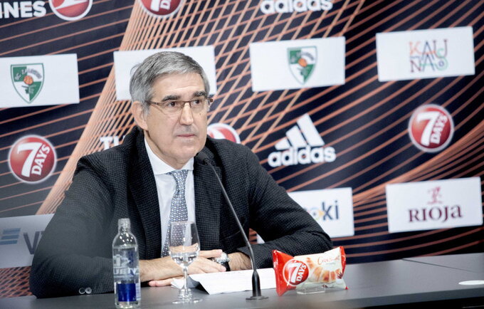 J.Bertomeu buvo sulaukęs klubų nepasitenkinimo (BNS nuotr.)
