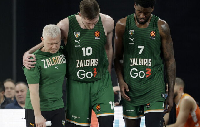 Ą.Tubelis patyrė traumą (Miguel Ángel Polo/Valencia Basket)